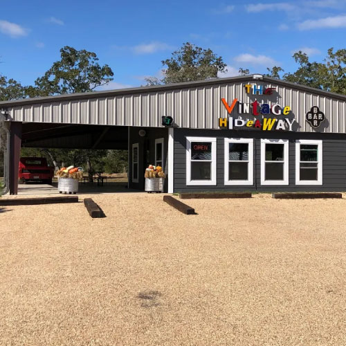 The Vintage Hideaway Beer and Wine Garden | Round Top Hotel The Vintage Hideaway Beer and Wine Garden | Round Top Hotel