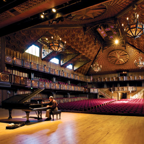 Festival Hall and The Round Top Festival Institute | Coyote Station